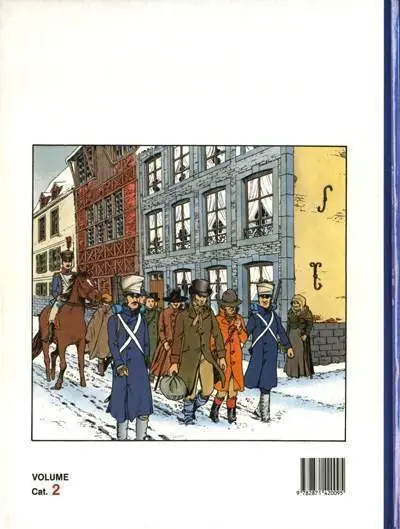 Verso de l'album François Jullien Tome 1 Le réfractaire