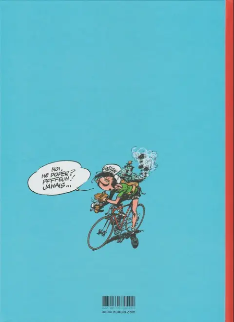 Verso de l'album Gaston Hors-série Tome 7 Lagaffe champion !