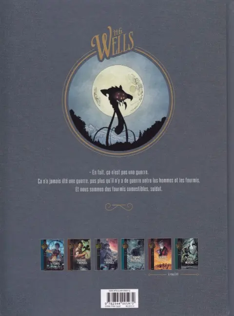 Verso de l'album La Guerre des mondes Tome 2 La Guerre des mondes 2/2