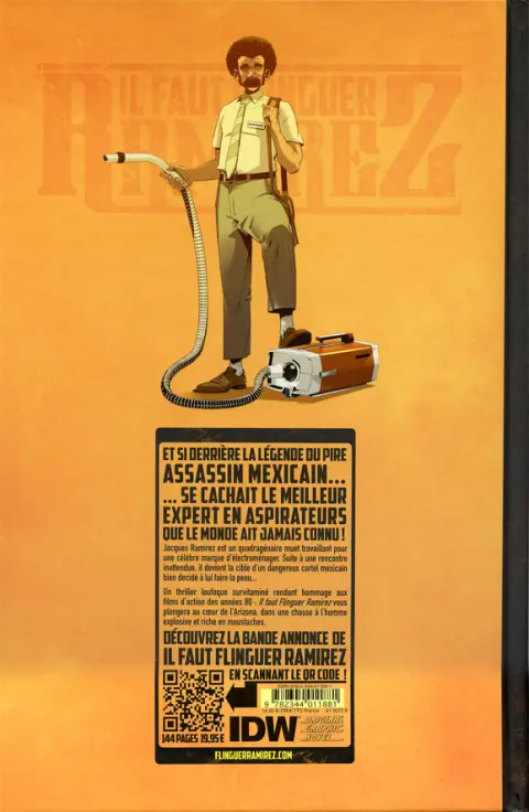Verso de l'album Il faut flinguer Ramirez Acte 1