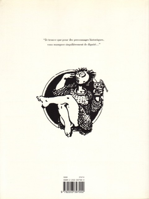 Verso de l'album Jehanne d'Arc Jehanne au pied du mur (+ Tim Galère)