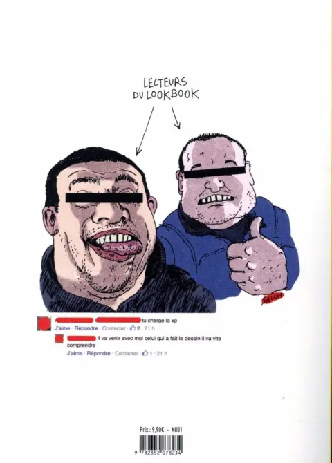 Verso de l'album Lookbook Tome 2