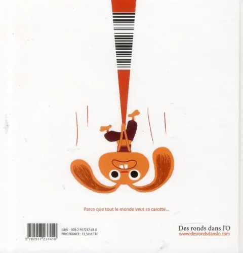 Verso de l'album Monsieur Lapin Tome 1 La carotte sauvage