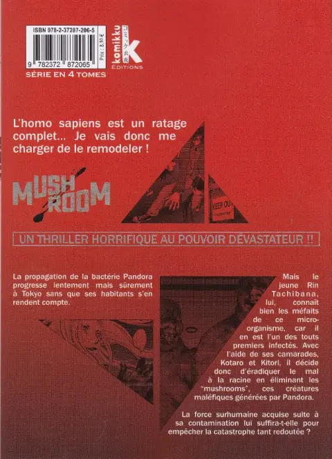 Verso de l'album Mushroom 3