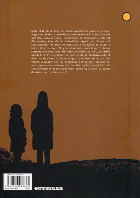 Verso de l'album Palomar City - Love and rockets Volume 3 Luba