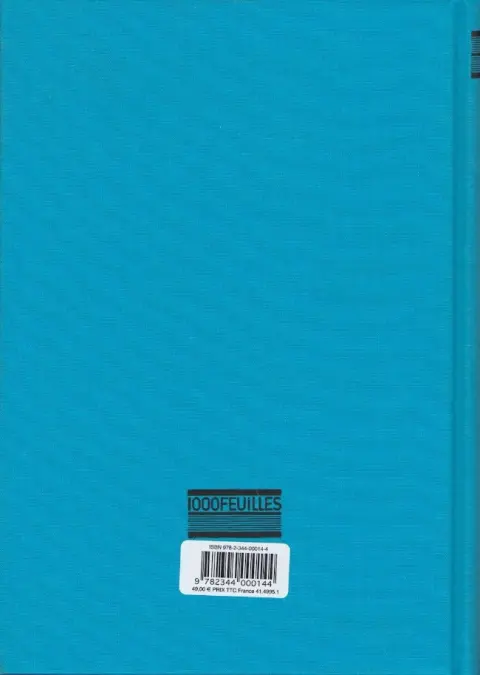 Verso de l'album La Proie