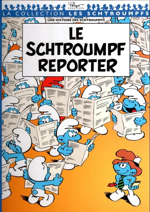 Les Schtroumpfs Tome 10 Le Schtroumpf reporter