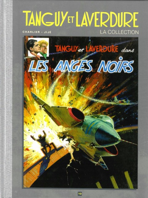 Couverture de l'album Tanguy et Laverdure - La Collection Tome 10 Les anges noirs