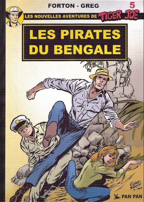 Couverture de l'album Tiger Joe Tome 8 Les pirates du Bengale