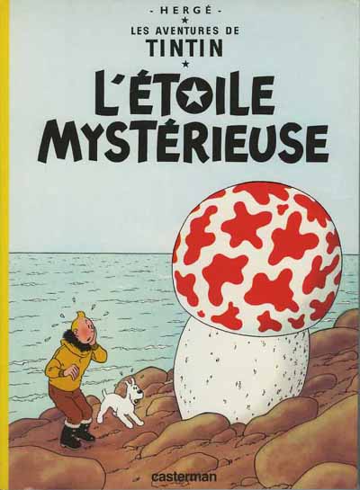 Couverture de l'album Tintin - Publicités Tome 10 L'Étoile mystérieuse