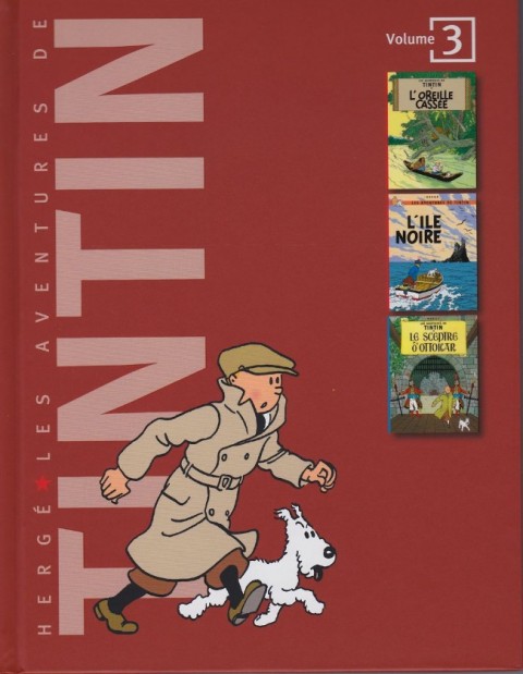 Couverture de l'album Tintin, coffret mini-intégrales Volume 3