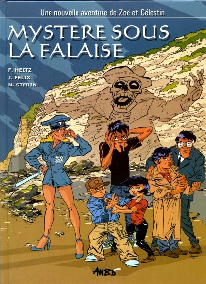 Couverture de l'album Zoé et Célestin Tome 2 Mystère sous la falaise