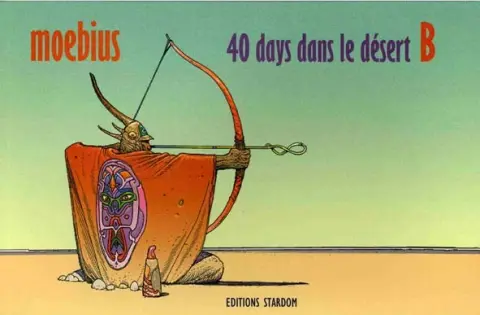 Couverture de l'album 40 days dans le désert B