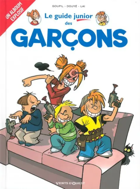 Couverture de l'album Les guides junior Tome 1 Le guide junior des garçons
