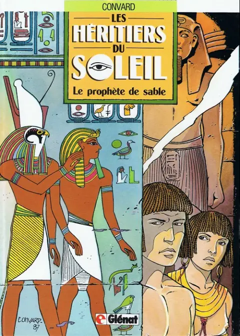 Couverture de l'album Les Héritiers du soleil Tome 2 Le prophète de sable