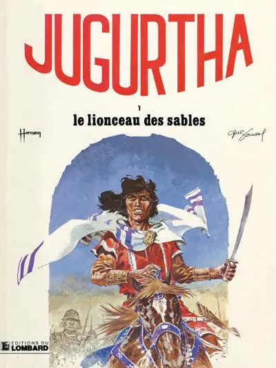 Couverture de l'album Jugurtha Tome 1 Le lionceau des sables
