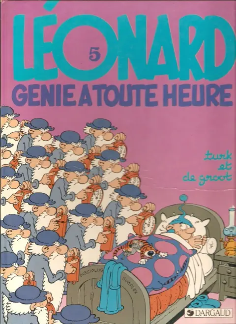 Couverture de l'album Léonard Tome 5 Génie à toute heure