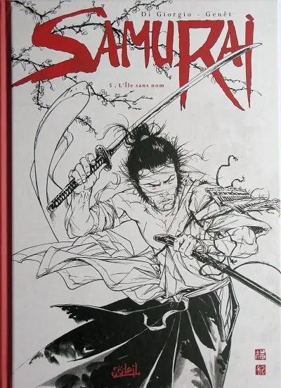 Couverture de l'album Samurai Tome 5 L'île sans nom