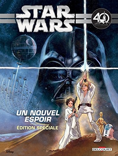 Couverture de l'album Star Wars Tome 4 Un nouvel espoir - Spécial 40e anniversaire