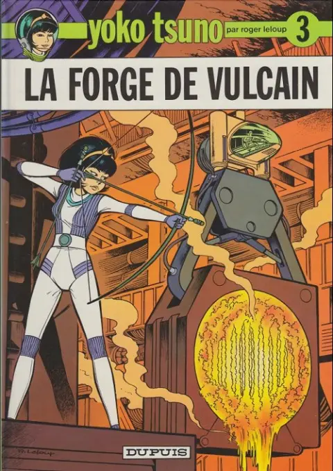 Couverture de l'album Yoko Tsuno Tome 3 La forge de Vulcain