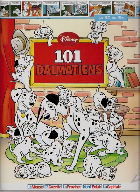 Couverture de l'album Disney (La BD du film) Tome 13 101 dalmatiens