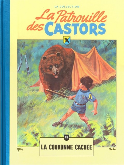 Couverture de l'album La Patrouille des Castors La collection - Hachette Tome 13 La couronne cachée