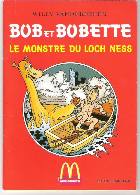 Couverture de l'album Bob et Bobette Tome 215 Le monstre du Loch Ness