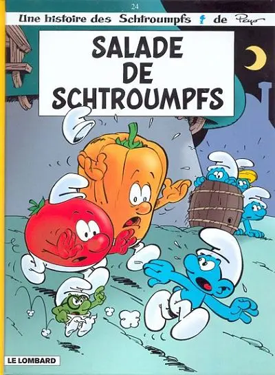 Les Schtroumpfs Tome 24 Salade de Schtroumpfs