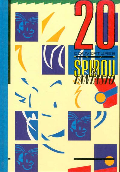 Couverture de l'album Spirou et Fantasio 20 couvertures pour Spirou et Fantasio