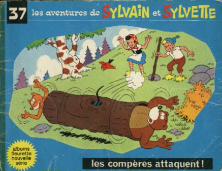 Couverture de l'album Sylvain et Sylvette Tome 37 Les Compères attaquent !
