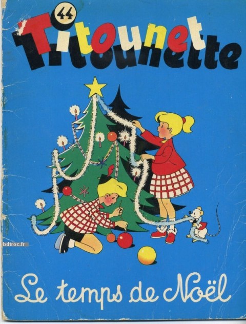 Couverture de l'album Titounet et Titounette Tome 44 Le temps de Noël