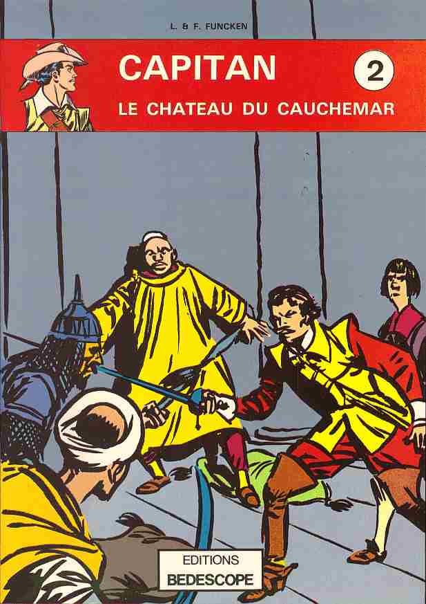 Couverture de l'album Capitan Tome 9 Le château du cauchemar