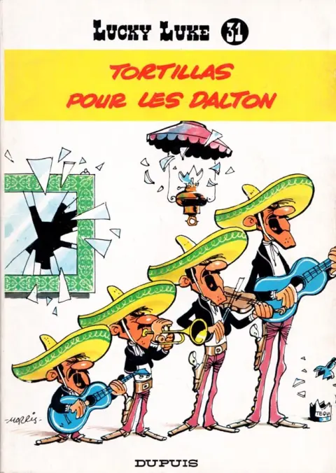 Couverture de l'album Lucky Luke Tome 31 Tortillas pour les Dalton