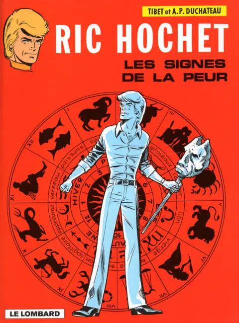 Couverture de l'album Ric Hochet Tome 19 Les signes de la peur