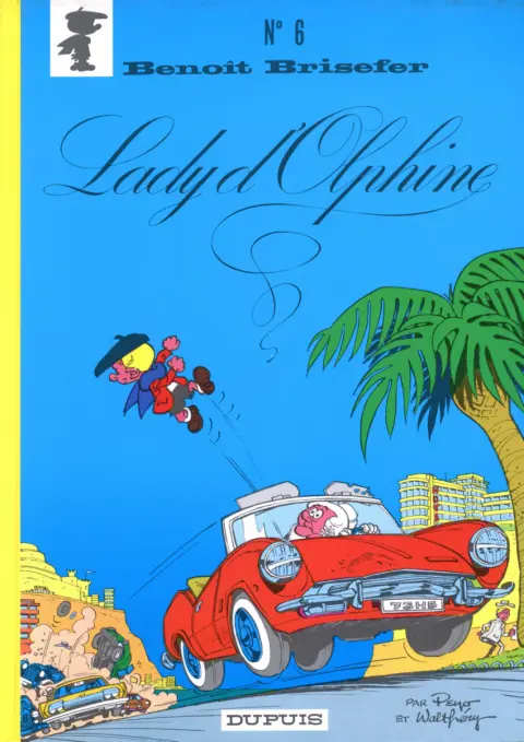 Couverture de l'album Benoît Brisefer Tome 6 Lady d'Olphine