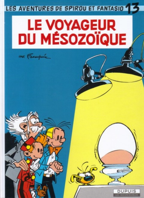 Couverture de l'album Spirou et Fantasio Tome 13 Le Voyageur du mésozoïque