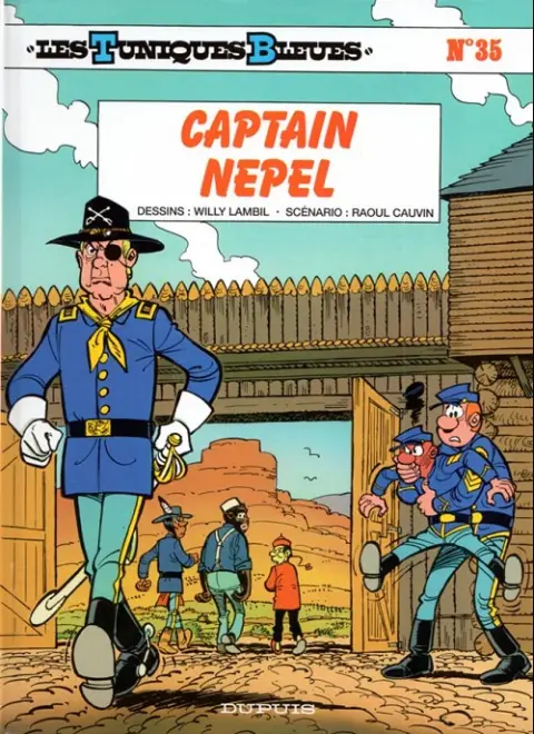 Couverture de l'album Les Tuniques Bleues Tome 35 Captain Nepel