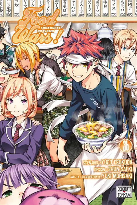 Food Wars ! 36
