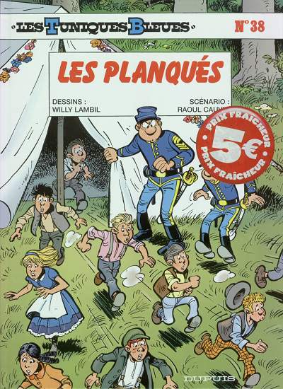 Couverture de l'album Les Tuniques Bleues Tome 38 Les Planqués