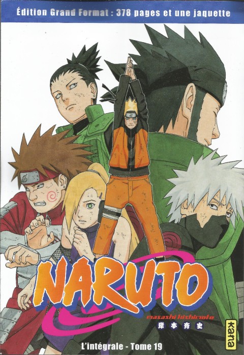 Couverture de l'album Naruto L'intégrale Tome 19