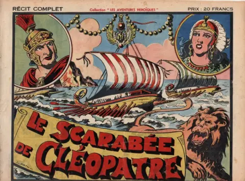 Les Aventures héroïques Le scarabée de Cléopatre