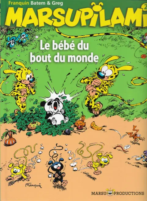 Couverture de l'album Marsupilami Tome 2 Le bébé du bout du monde