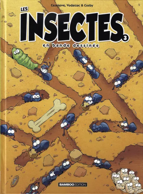 Couverture de l'album Les Insectes en bande dessinée 3