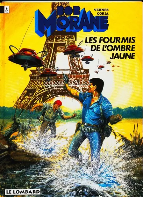 Couverture de l'album Bob Morane Tome 37 Les fourmis de l'ombre jaune