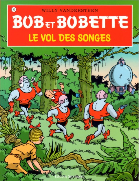 Couverture de l'album Bob et Bobette Tome 102 Le vol des songes