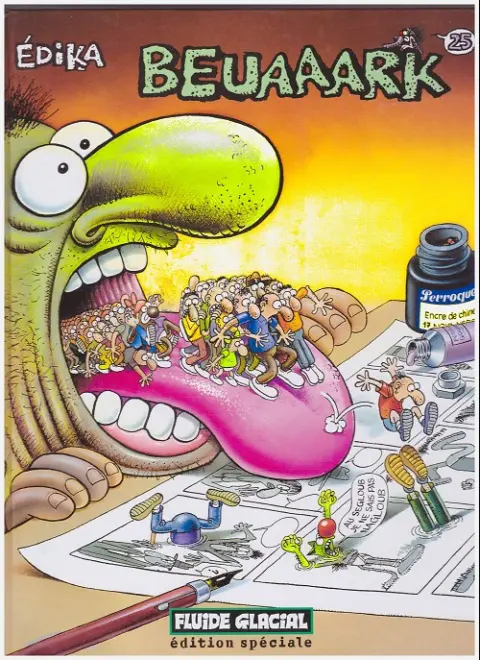 Couverture de l'album Édika Tome 25 Beuaaark