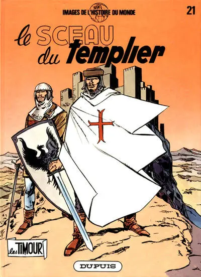 Couverture de l'album Les Timour Tome 21 Le sceau du Templier