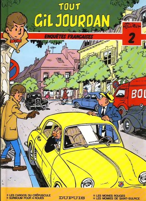 Couverture de l'album Gil Jourdan Tout Gil Jourdan Tome 2 Enquêtes françaises