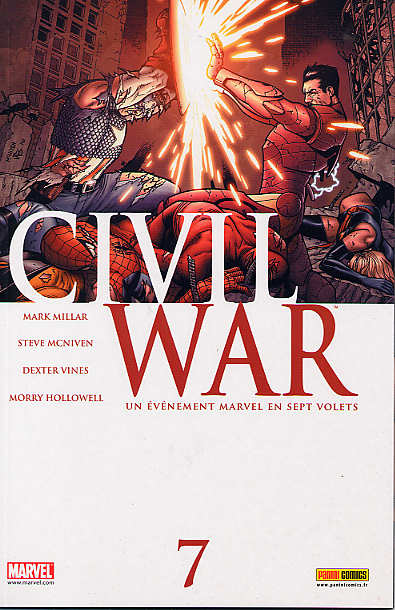 Couverture de l'album Civil War Tome 7