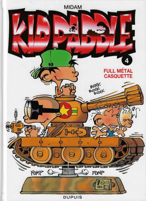 Couverture de l'album Kid Paddle Tome 4 Full métal casquette